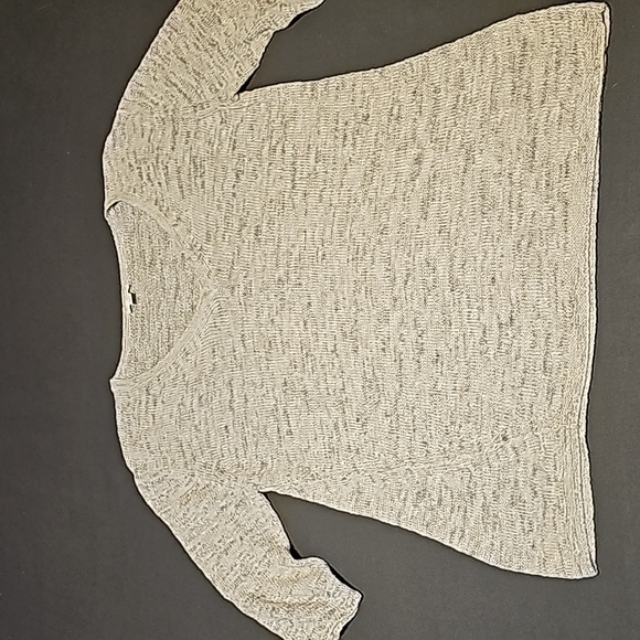 J. Jill Tops - Purejill knit sweater grey #314